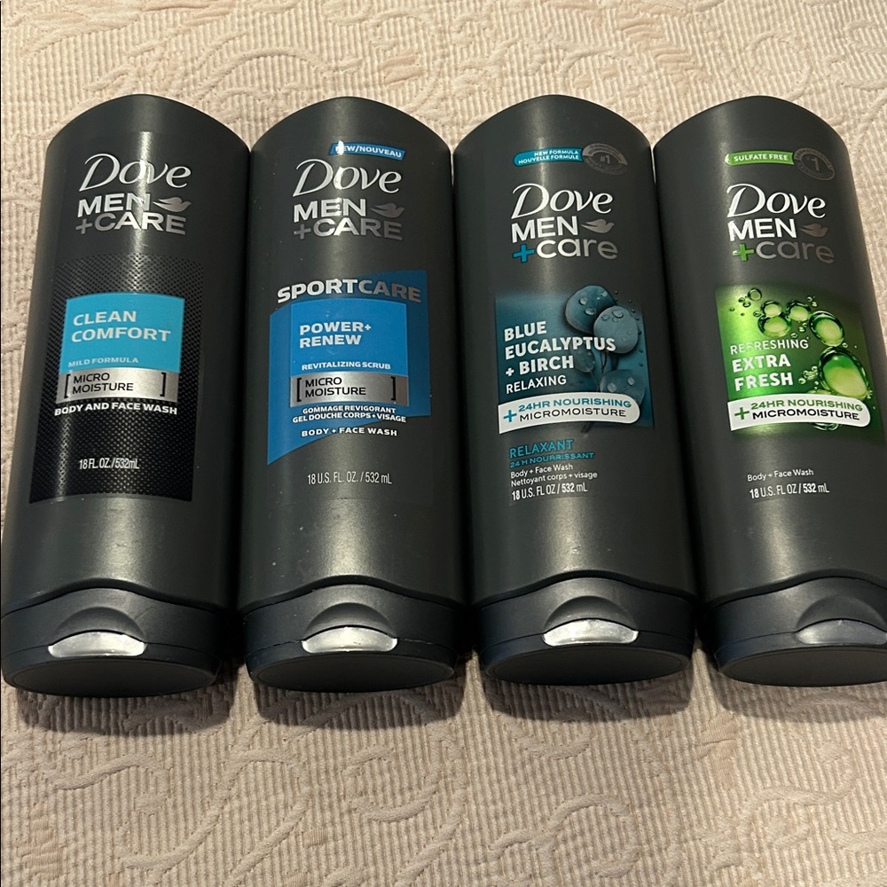 DOVE Men+Care Body Wash bundle